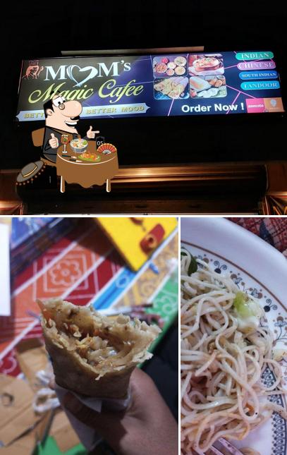 Among different things one can find food and interior at Moms Magic