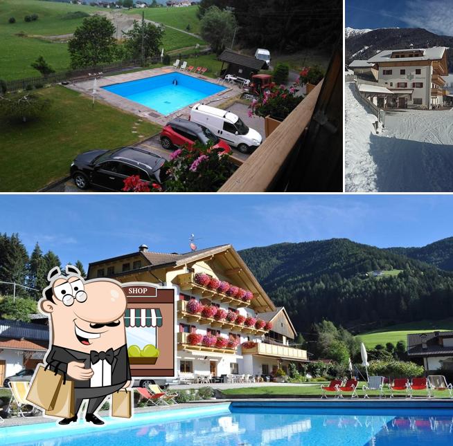 L'area esterna è una caratteristica importante di Pension Alpeggerhof