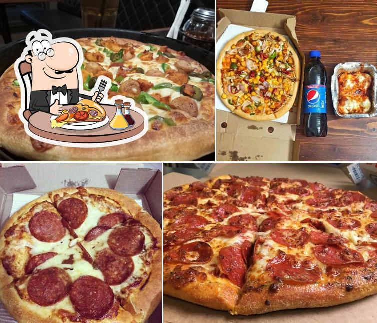 Order different variants of pizza
