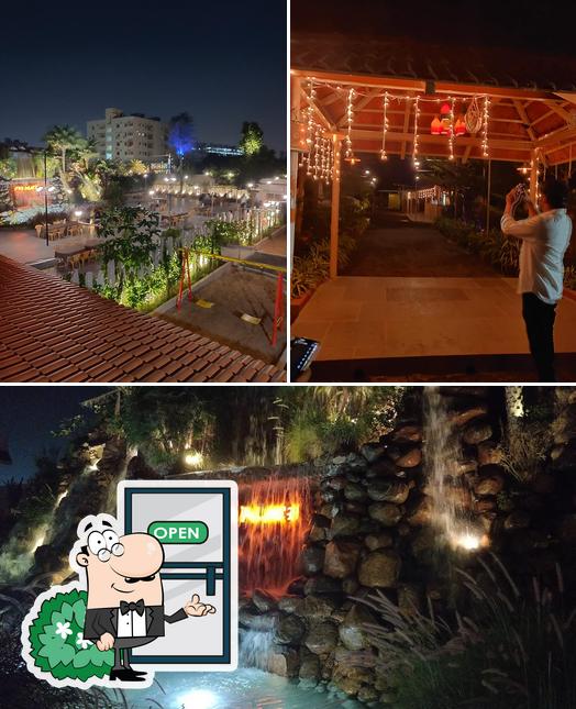 Enjoy the view at the outside area of Our Place - The Food Hunt