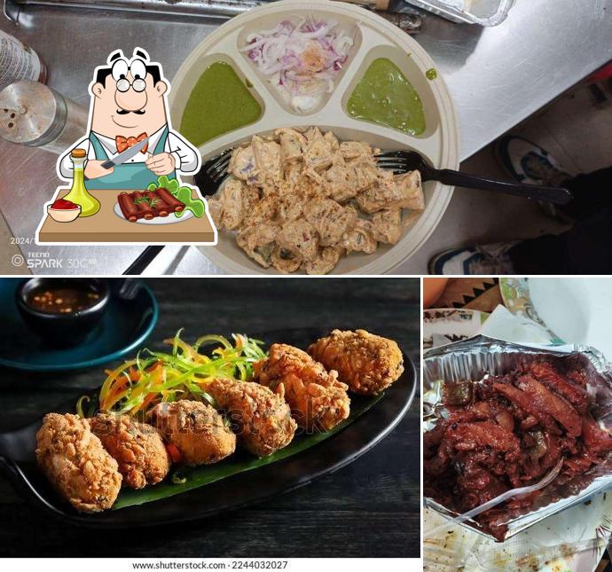 Baby back ribs at Delhi Chaap Junction