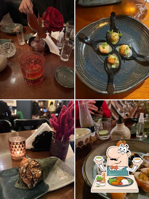 Comida em Ensô sushi