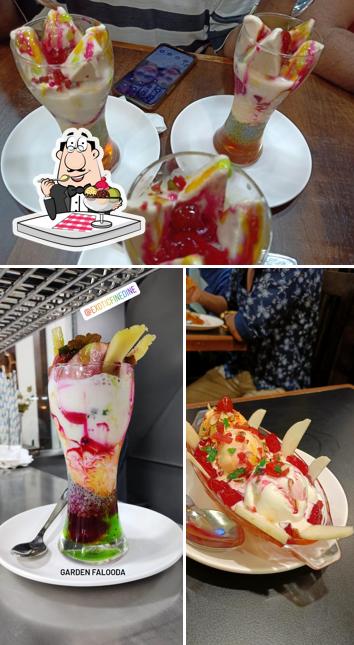 Exotic Fine Dine offers a range of sweet dishes