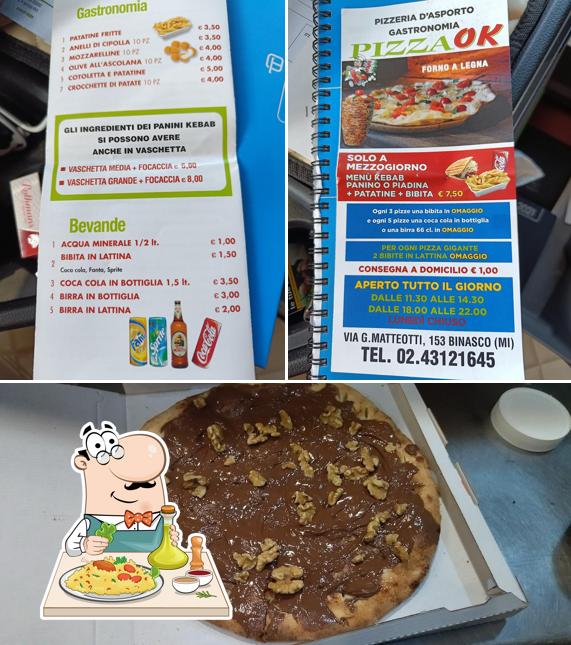 Questa è la immagine che mostra la cibo e bevanda di Forno A Legna Pizza Ok