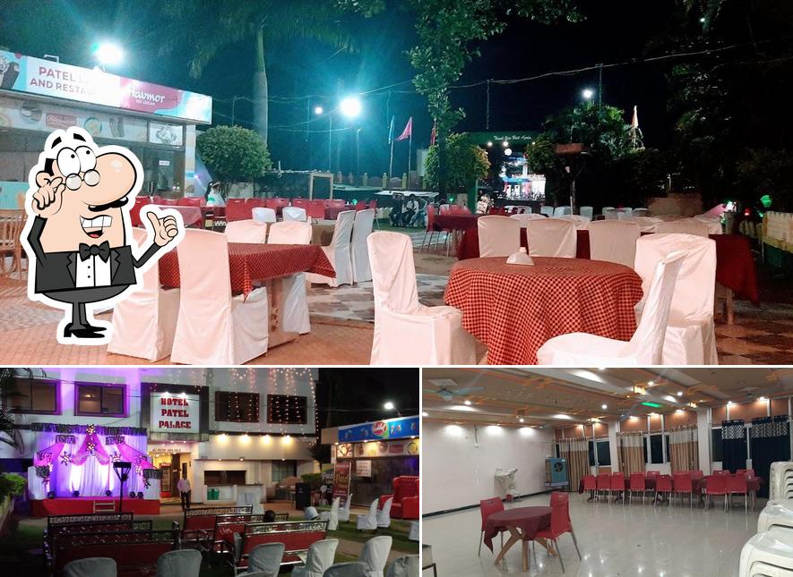 The interior of Patel Lawn & Family Restaurant 2001 Since