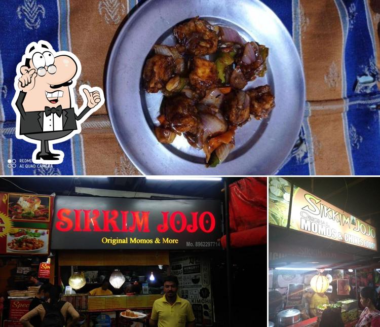 This is the photo depicting interior and seafood at Sikkim JOJO Original Momos & Chinese Food