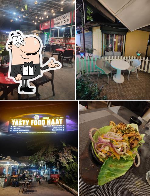 The interior of Tasty Food Haat
