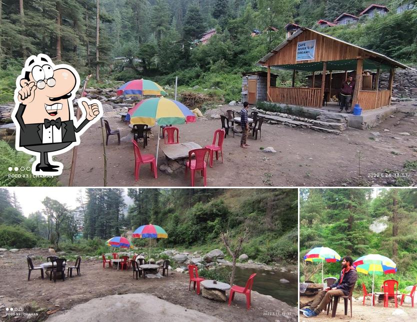Check out how The cafe river dreams looks inside