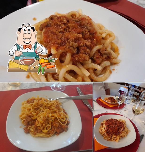 Spaghetti alla bolognese al Trattoria Mazzoni