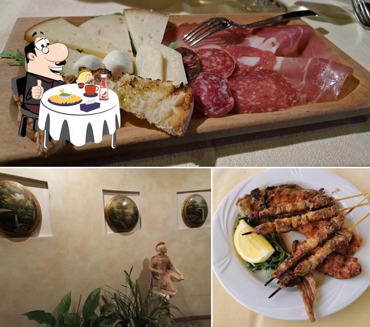 Piatto di formaggi al Ristorante Pizzeria Antica Roma