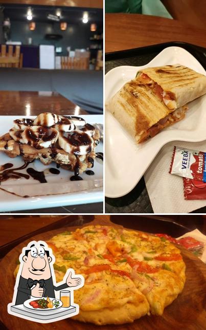 Food at The Galaxy Cafe Chakan