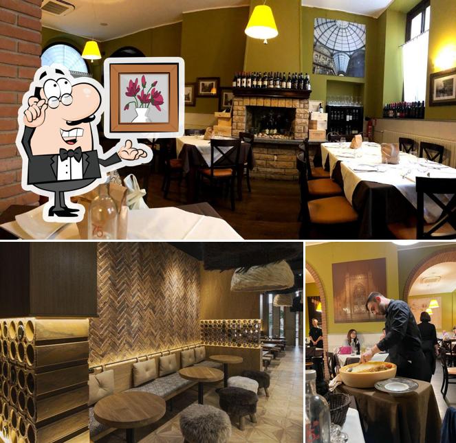 Dai un'occhiata agli interni di Nerino Dieci Trattoria