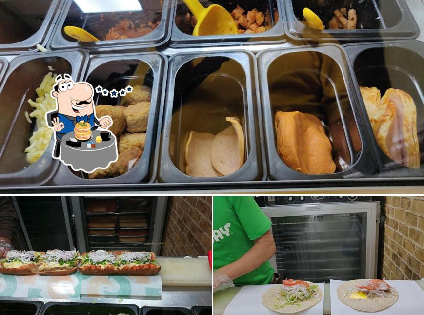 Food at Subway Sarojini Nagar