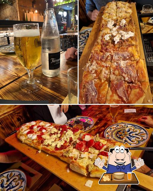Tra le varie cose da Alto Pizza Factory - Segrate si possono trovare la cibo e bevanda