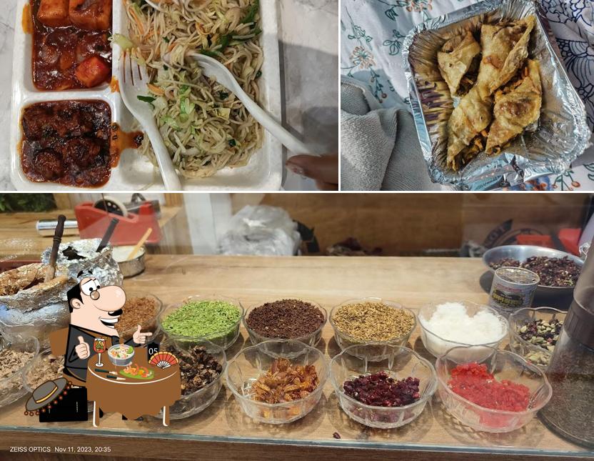Food at Banarasi paan cafe