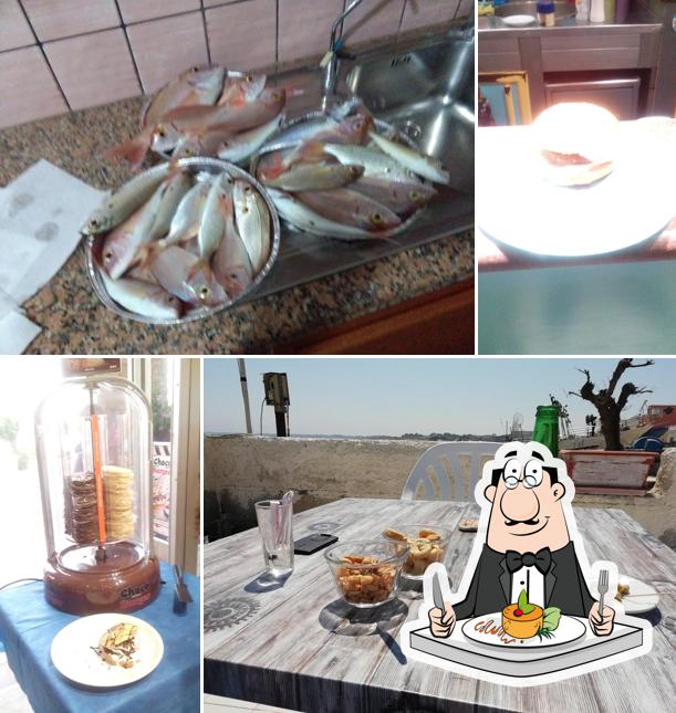 Cibo al Bar Nautico "Torre San Gennaro"