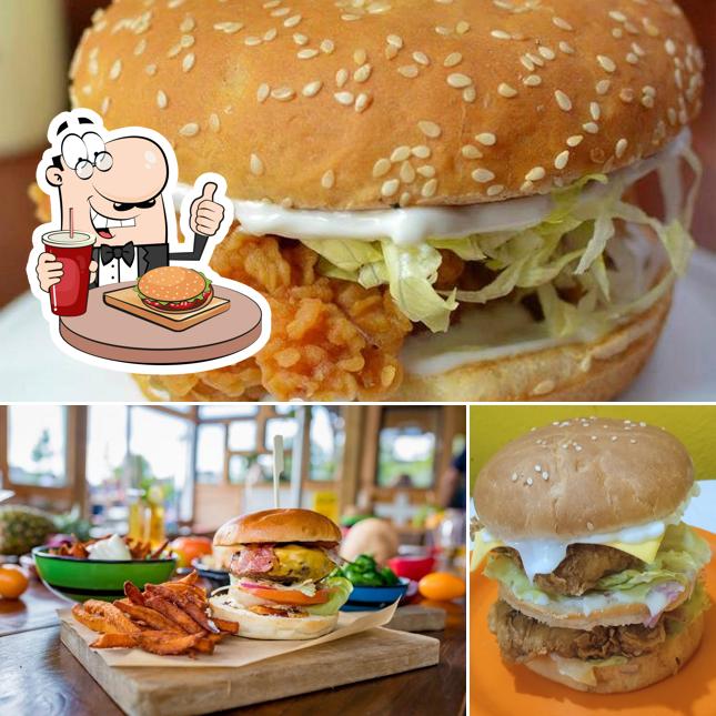 Get a burger at Burgerszone