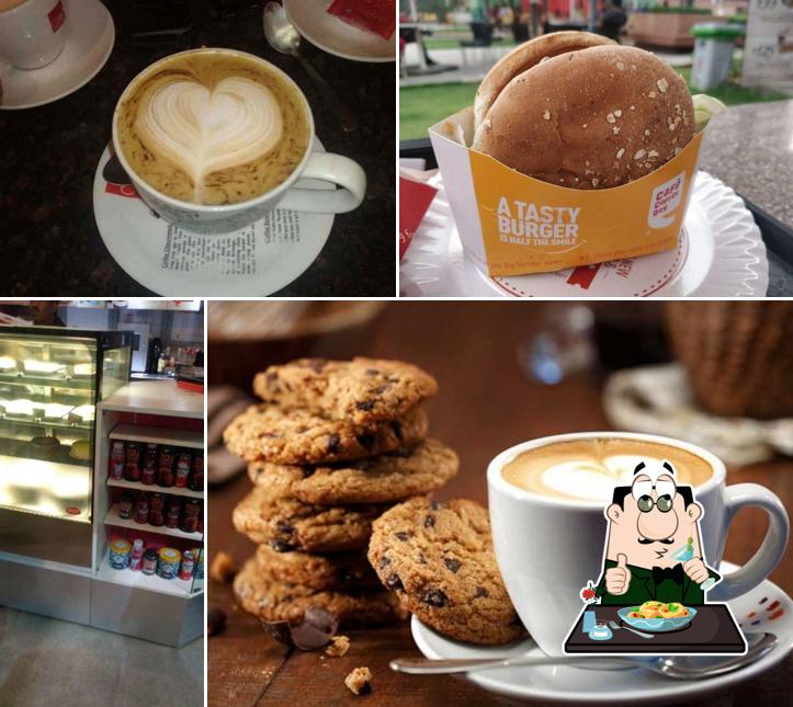 Macaroni and cheese at Coffee Day