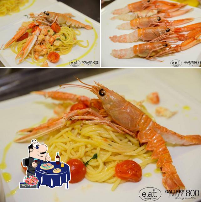 Prova tra i vari pasti di mare offerti a Gallery Caffè
