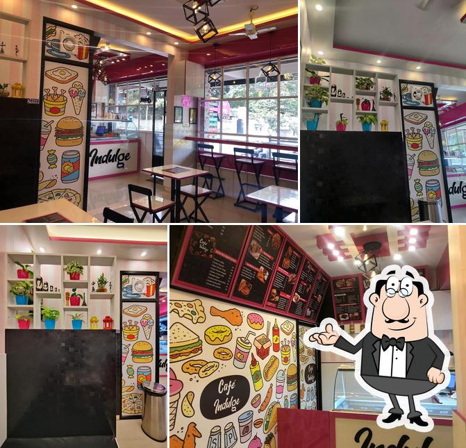 The interior of Cafe Indulge