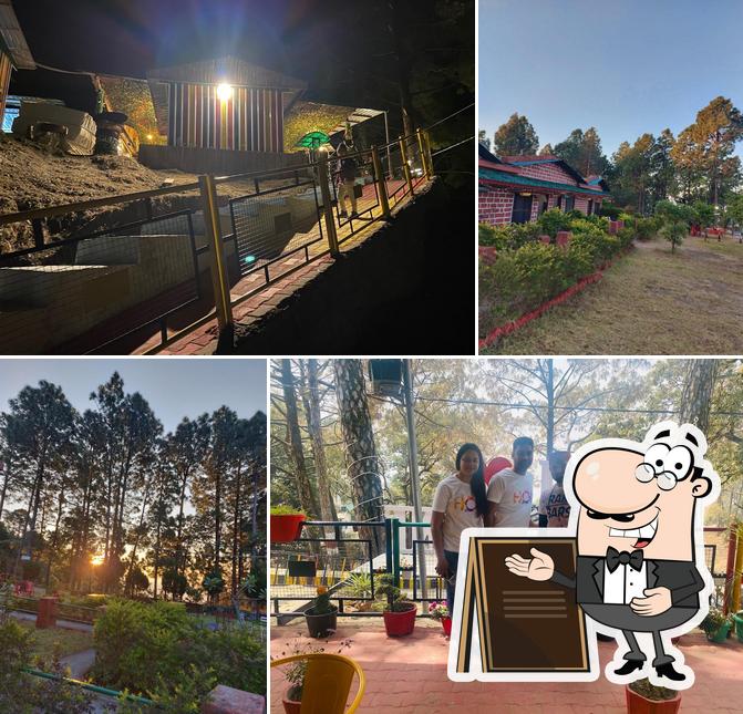 Check out how Cafe Ullasa & Camping, Lansdowne looks outside