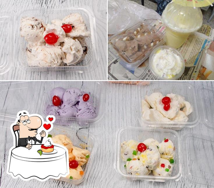 Rigveda IceCreams & Smoothies provides a range of desserts