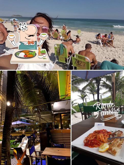 Dê uma olhada a foto apresentando comida e exterior no Gávea Beach Club - (Barra da Tijuca)