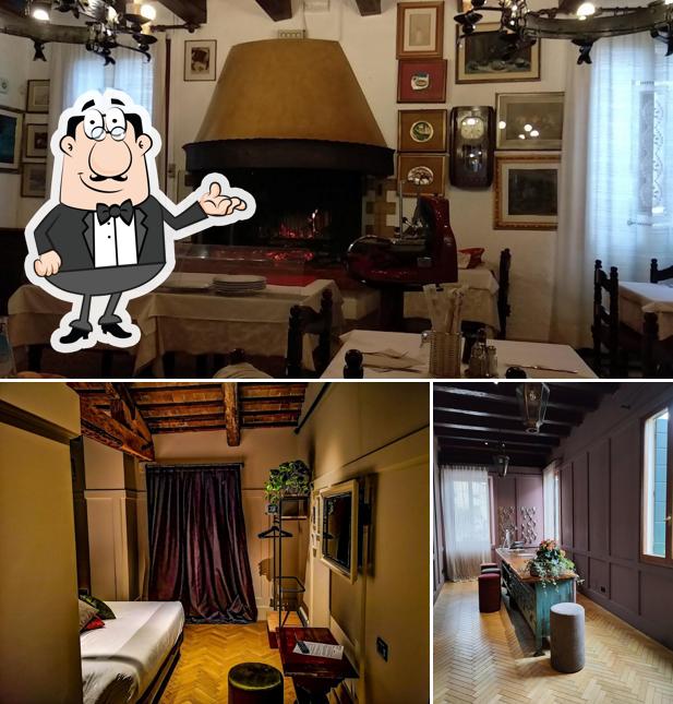 Siediti a un tavolo di Hotel Ristorante Cinque Colonne