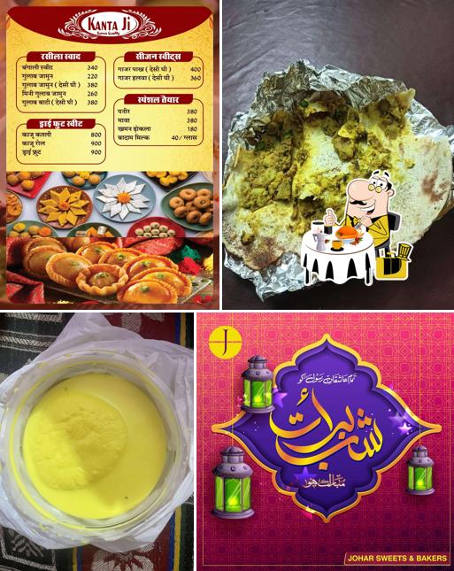Food at Kanta Sweets & Bakers