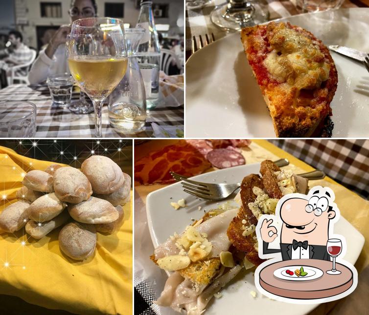 Platti al Ristorante La Pina D'Oro