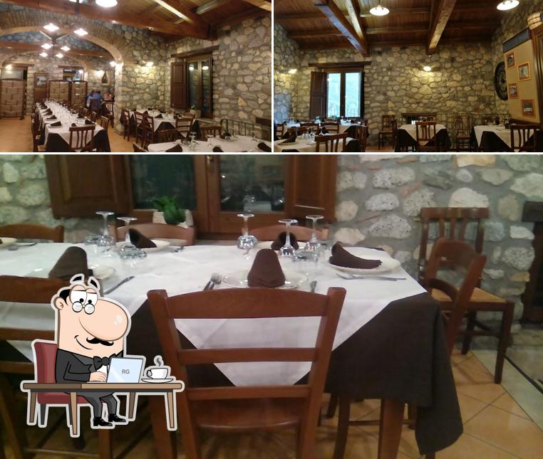 Dai un'occhiata agli interni di La Taverna del Borgo