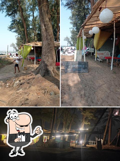 Check out how Manthan Beach Cafe looks outside