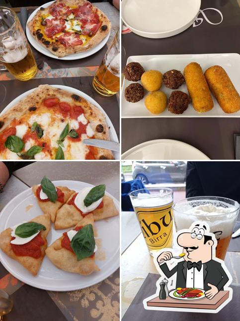Cibo al Pizzeria Simpathy