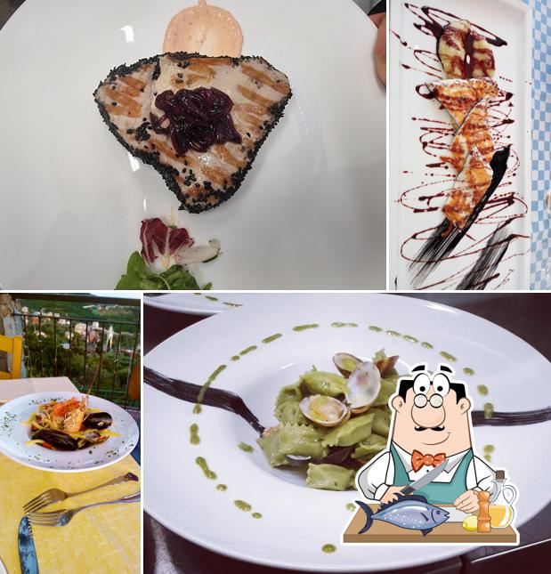 Salmone grigliato al Osteria Amori e Sapori