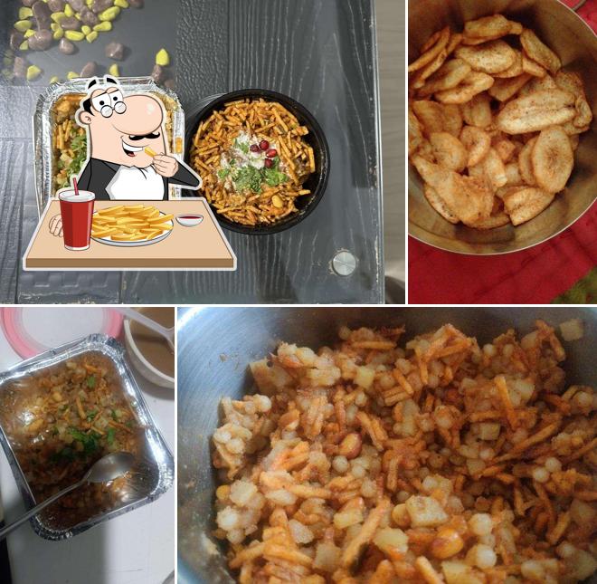 French fries at Devdhani Faradi Center