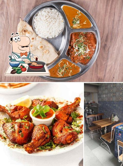 Chicken curry at Hotel RadhaKrishna Veg & Non-Veg