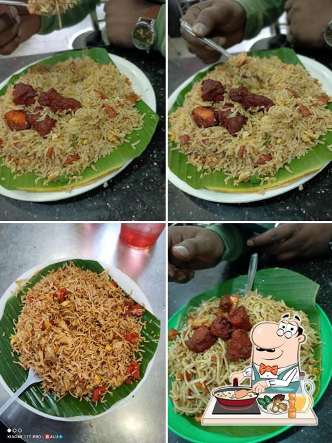 Fried rice at MS Biriyani