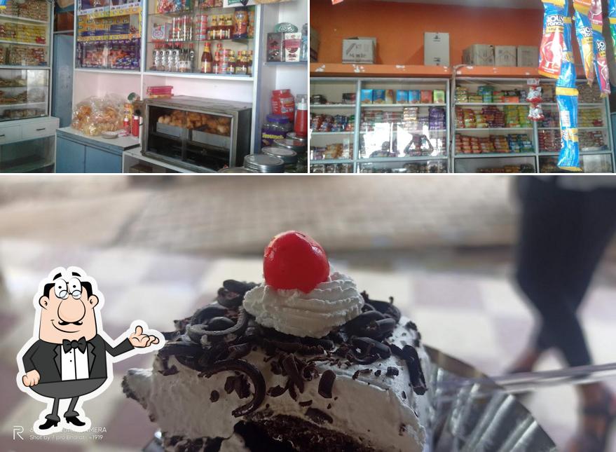 The picture of New vijay bakers’s interior and food