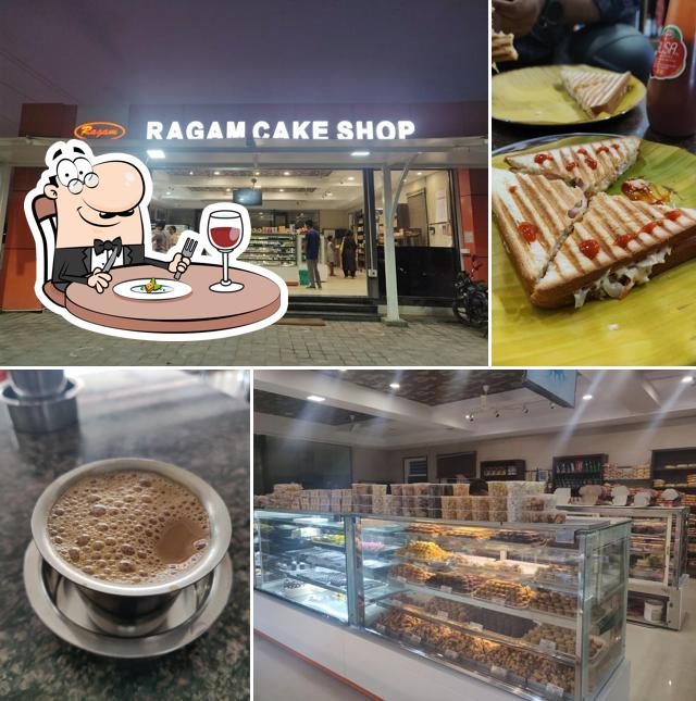 Meals at Ragam cake shop