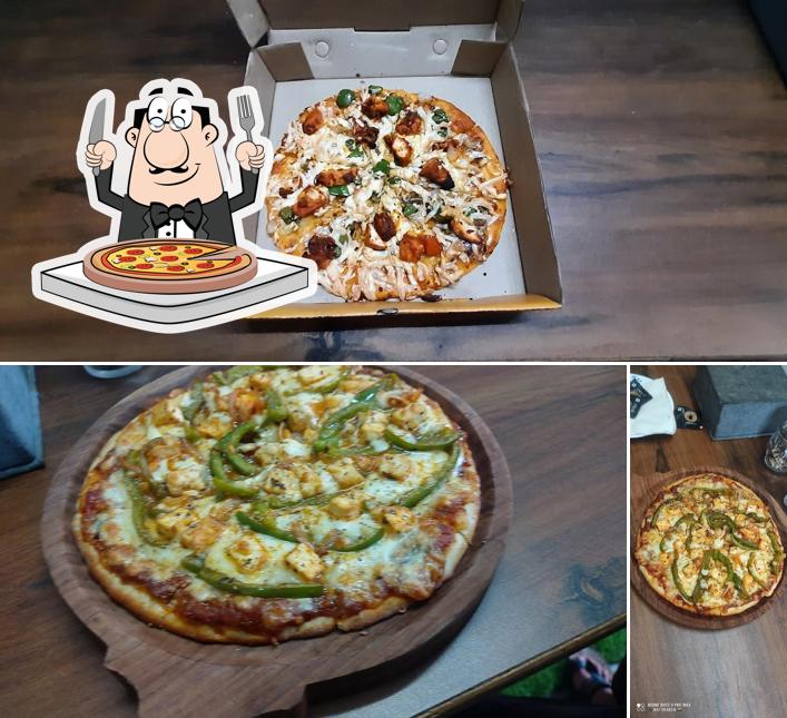 Pick pizza at Ride and Rolls BBQ Village