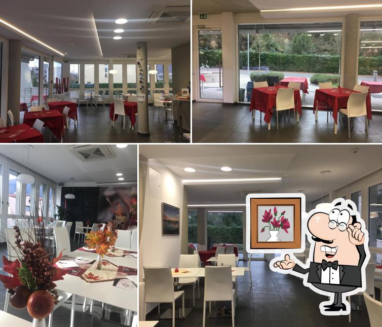 Gli interni di Snackbar Talete