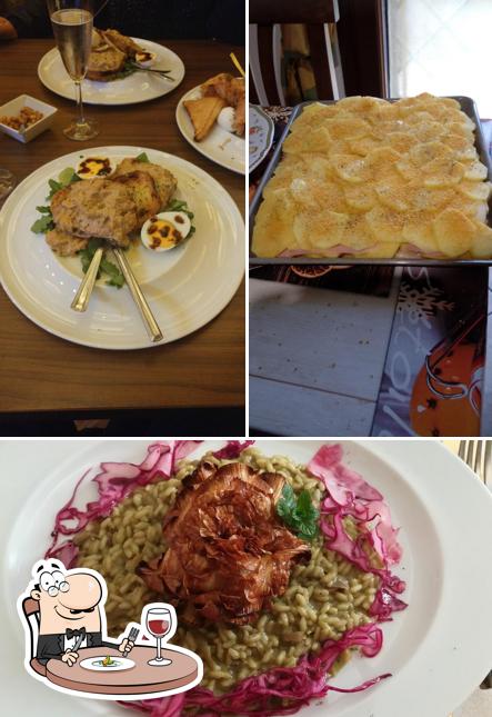 Cibo al Ristorante Villa Tivoli