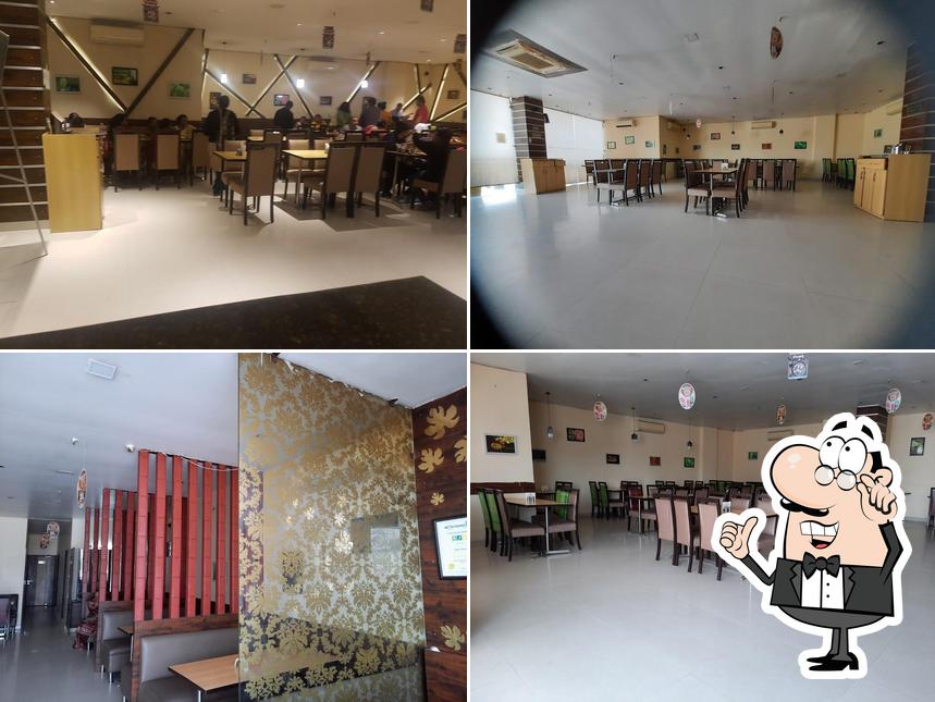 The interior of Sagar Ratna