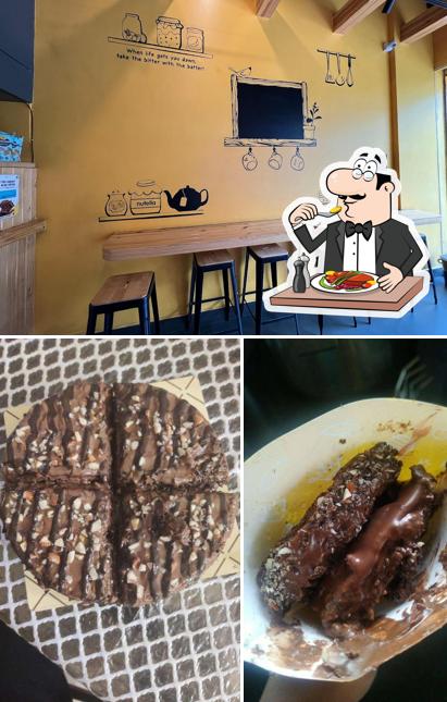 The Belgian Waffle Co. is distinguished by food and interior