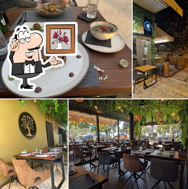 Gli interni di The Botanist