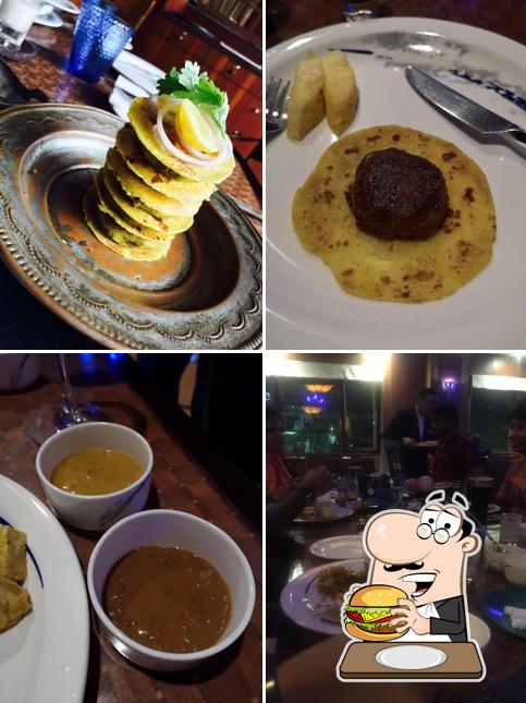 Try out a burger at The Great Kabab Factory