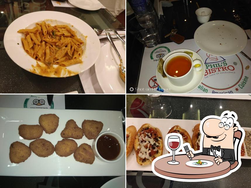 Meals at Phil's Bistro