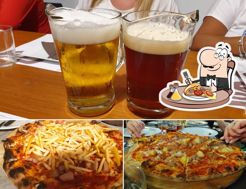 Scegli tra le svariate varianti di pizza