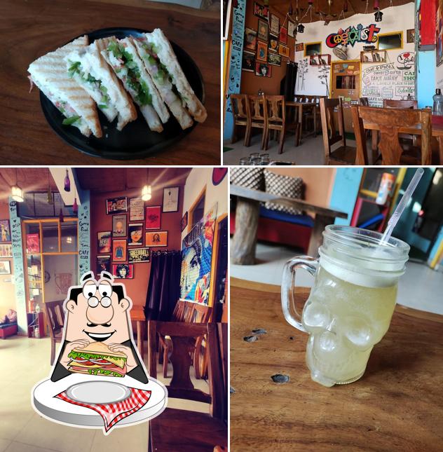 Order a sandwich at CAFE XOXO SOLAN-eat good feel good