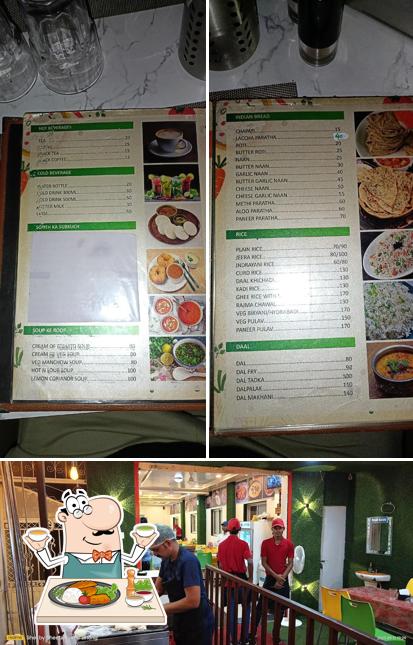 The image of food and interior at Ekadashi Pure Veg